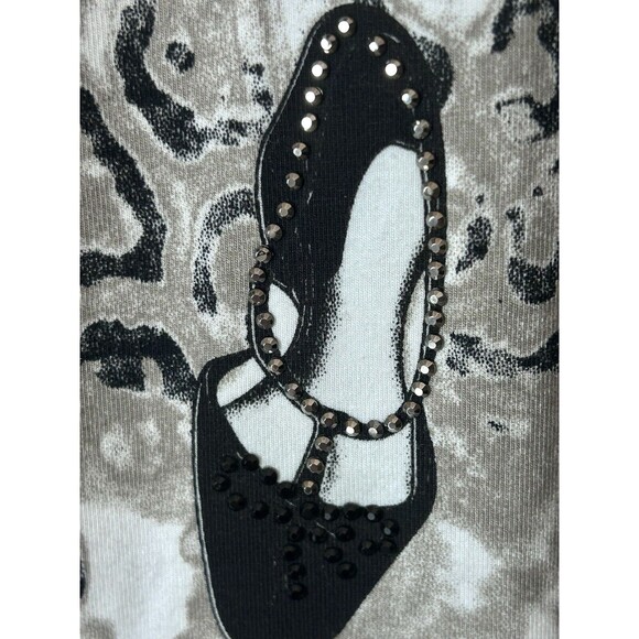 Felicity Jazzy Rhinestone Stud Jacket  with Shoe &‎ Hat Decor Size Small - Picture 8 of 12